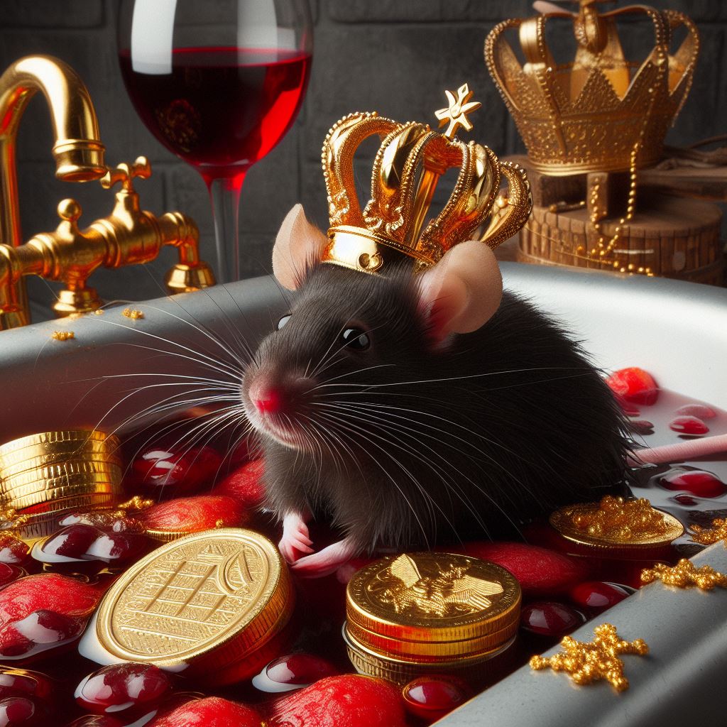 Rat corruption  photo fantasy