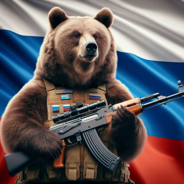 Free images bear of the russsia and weapon