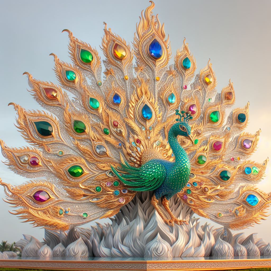 peacock pictures ai product